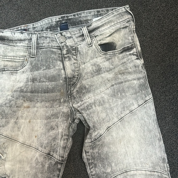 True religion men distressed jeans inseam 34.5” - Picture 6 of 13